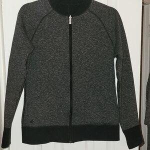 Gray Zip-Up Jacket